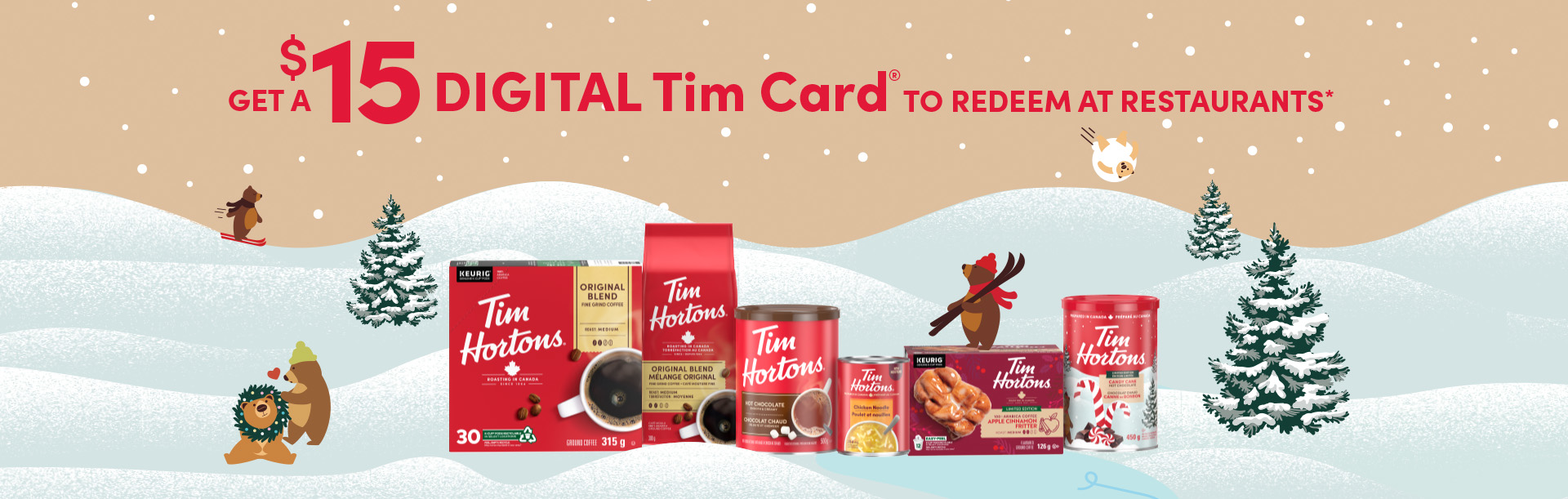 Tim's Holiday 2025 Banner
