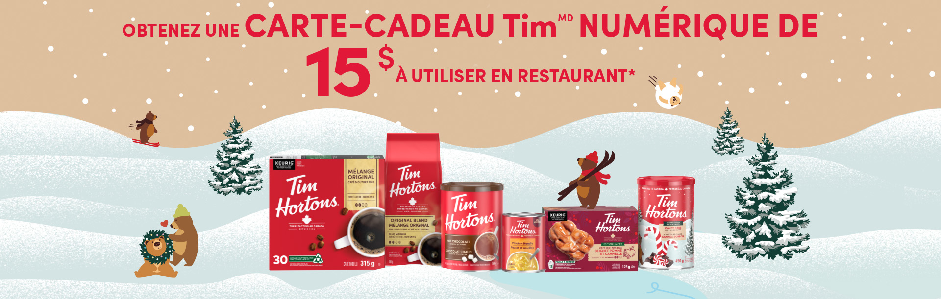 Tim's Holiday 2025 Banner